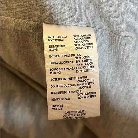 Calvin Klein Tan Sherpa Jacket - Size XSmall - Picture 13 of 14